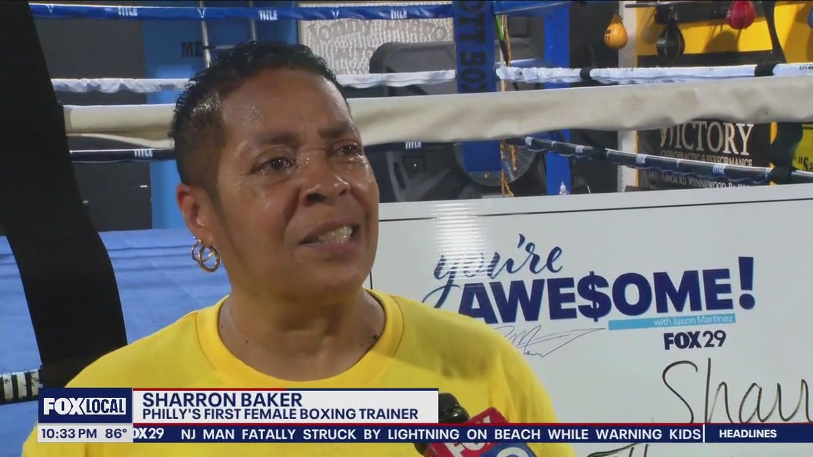 You're Awesome: Meet Sharron Baker, Philly's 1st female boxing trainer